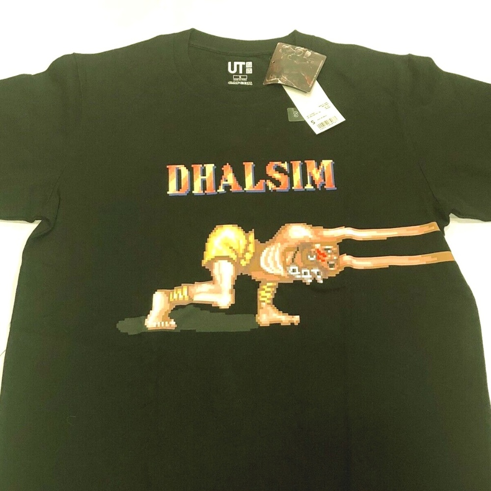 Uniqlo Street Fighter Dhalsim Black UT Graphic Tee